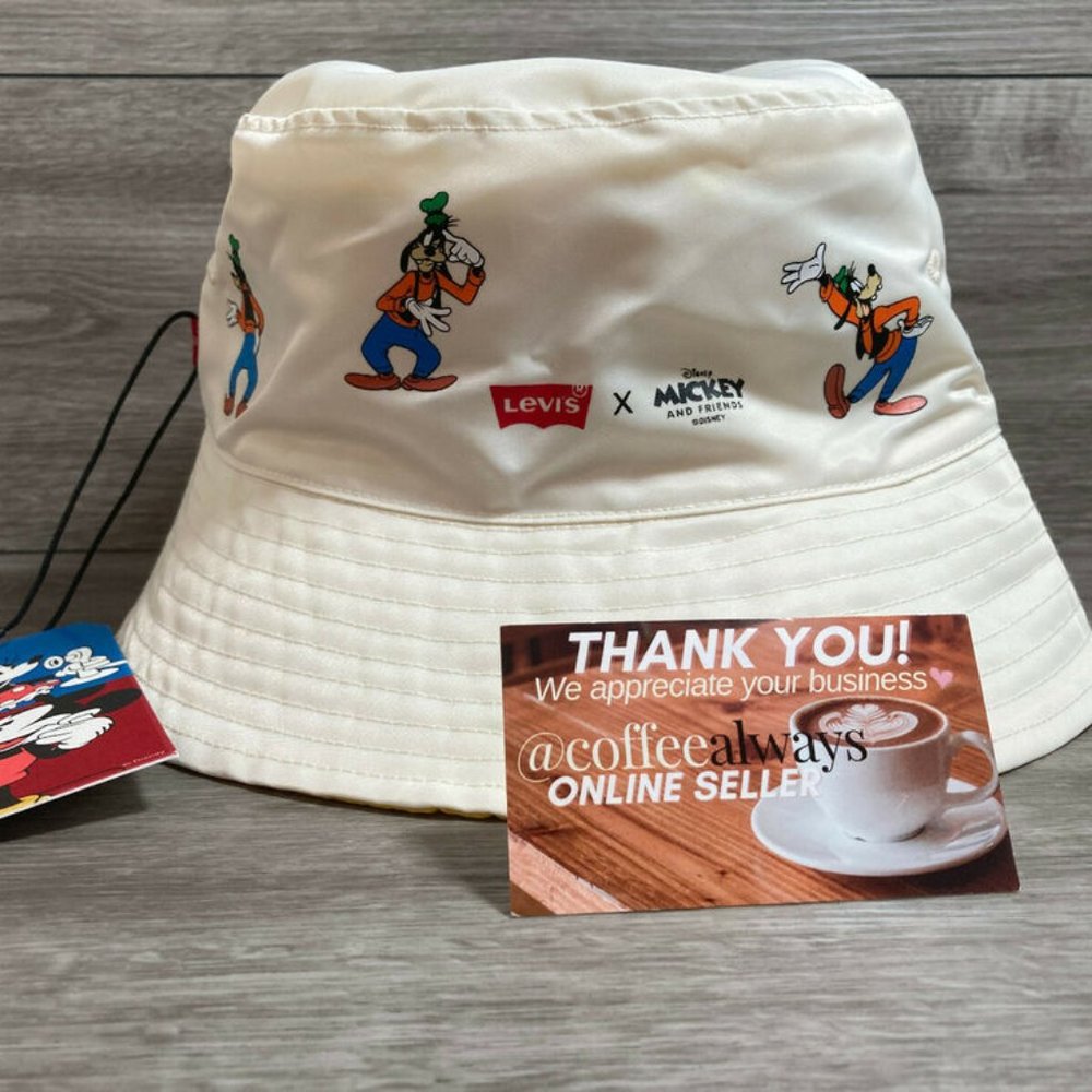 Levi's Disney Reversible Bucket Hat Large NWT